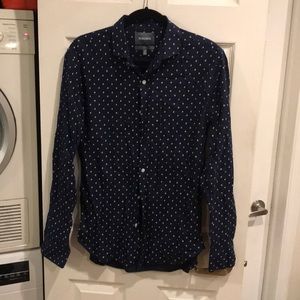 Bonobos Navy Shirt, Size: Med